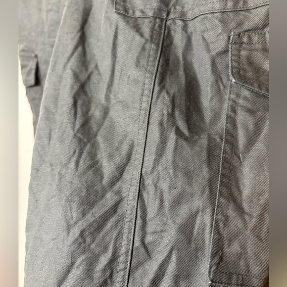 Quince Linen Organic Cotton Blend Belted Pants Size Small | casual | classic | - Picture 4 of 6